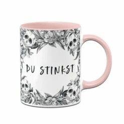 Tasse - Du Stinkst - Skull Statement -Becher Geschäft bild tasse du stinkst skull statement 243263