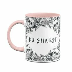 Tasse - Du Stinkst - Skull Statement -Becher Geschäft bild tasse du stinkst skull statement 302351