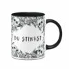 Tasse - Du Stinkst - Skull Statement