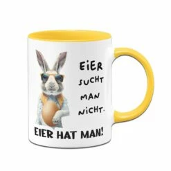 Tasse - Eier Sucht Man Nicht. Eier Hat Man! (Hase) -Becher Geschäft bild tasse eier sucht man nicht eier hat man hase 984118
