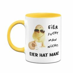 Tasse - Eier Sucht Man Nicht. Eier Hat Man! (Küken) -Becher Geschäft bild tasse eier sucht man nicht eier hat man kuken 216526