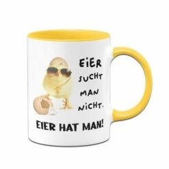 Tasse - Eier Sucht Man Nicht. Eier Hat Man! (Küken) -Becher Geschäft bild tasse eier sucht man nicht eier hat man kuken 794635
