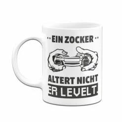 Tasse - Ein Zocker Altert Nicht Er Levelt. - V2 8 Tasse - Ein Zocker Altert Nicht Er Levelt. - V2 -Becher Geschäft bild tasse ein zocker altert nicht er levelt v2 127730