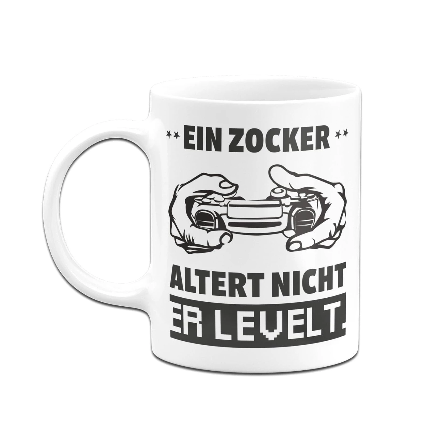 Tasse - Ein Zocker Altert Nicht Er Levelt. - V2 4 Tasse - Ein Zocker Altert Nicht Er Levelt. - V2 – Bild 4