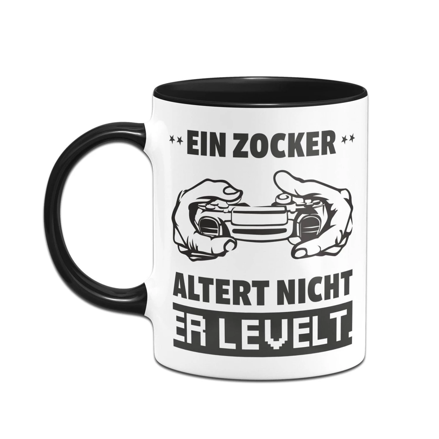 Tasse - Ein Zocker Altert Nicht Er Levelt. - V2 2 Tasse - Ein Zocker Altert Nicht Er Levelt. - V2 – Bild 2