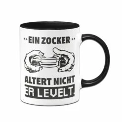 Tasse - Ein Zocker Altert Nicht Er Levelt. - V2