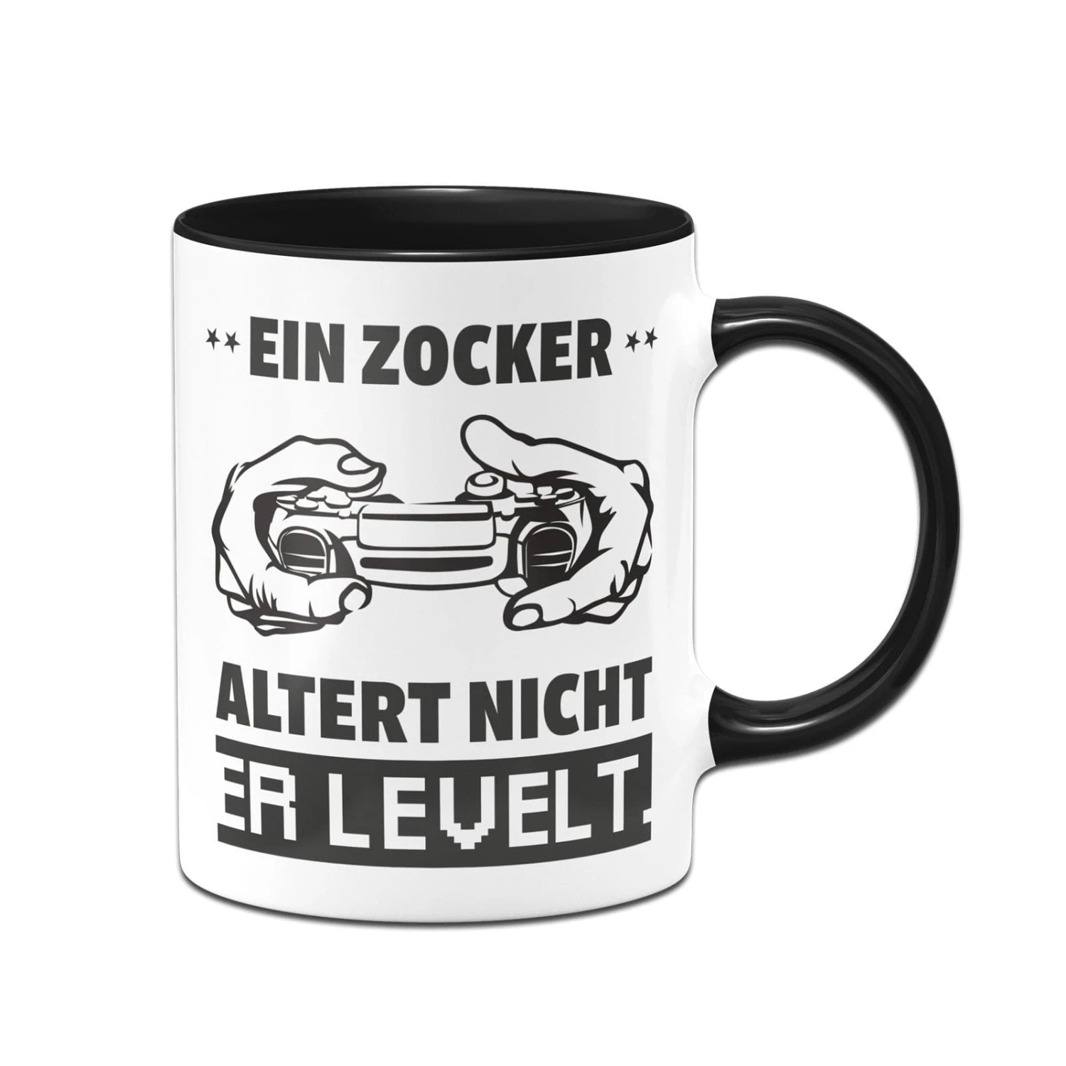 Tasse - Ein Zocker Altert Nicht Er Levelt. - V2 1 Tasse - Ein Zocker Altert Nicht Er Levelt. - V2