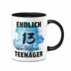 Tasse - Endlich 13 - Ab Jetzt Offiziell Teenager