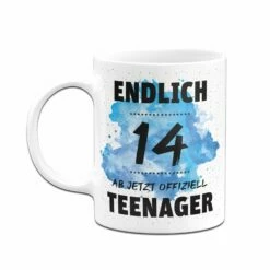 Tasse - Endlich 14 - Ab Jetzt Offiziell Teenager 16 Tasse - Endlich 14 - Ab Jetzt Offiziell Teenager -Becher Geschäft bild tasse endlich 14 ab jetzt offiziell teenager 115463