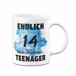 Tasse - Endlich 14 - Ab Jetzt Offiziell Teenager 15 Tasse - Endlich 14 - Ab Jetzt Offiziell Teenager -Becher Geschäft bild tasse endlich 14 ab jetzt offiziell teenager 339948