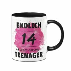 Tasse - Endlich 14 - Ab Jetzt Offiziell Teenager 19 Tasse - Endlich 14 - Ab Jetzt Offiziell Teenager -Becher Geschäft bild tasse endlich 14 ab jetzt offiziell teenager 398617