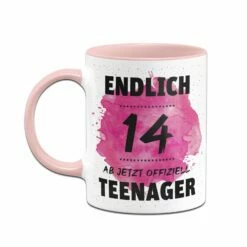 Tasse - Endlich 14 - Ab Jetzt Offiziell Teenager 24 Tasse - Endlich 14 - Ab Jetzt Offiziell Teenager -Becher Geschäft bild tasse endlich 14 ab jetzt offiziell teenager 405042
