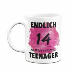 Tasse - Endlich 14 - Ab Jetzt Offiziell Teenager 22 Tasse - Endlich 14 - Ab Jetzt Offiziell Teenager -Becher Geschäft bild tasse endlich 14 ab jetzt offiziell teenager 563191