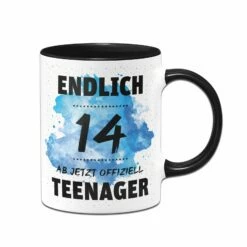 Tasse - Endlich 14 - Ab Jetzt Offiziell Teenager