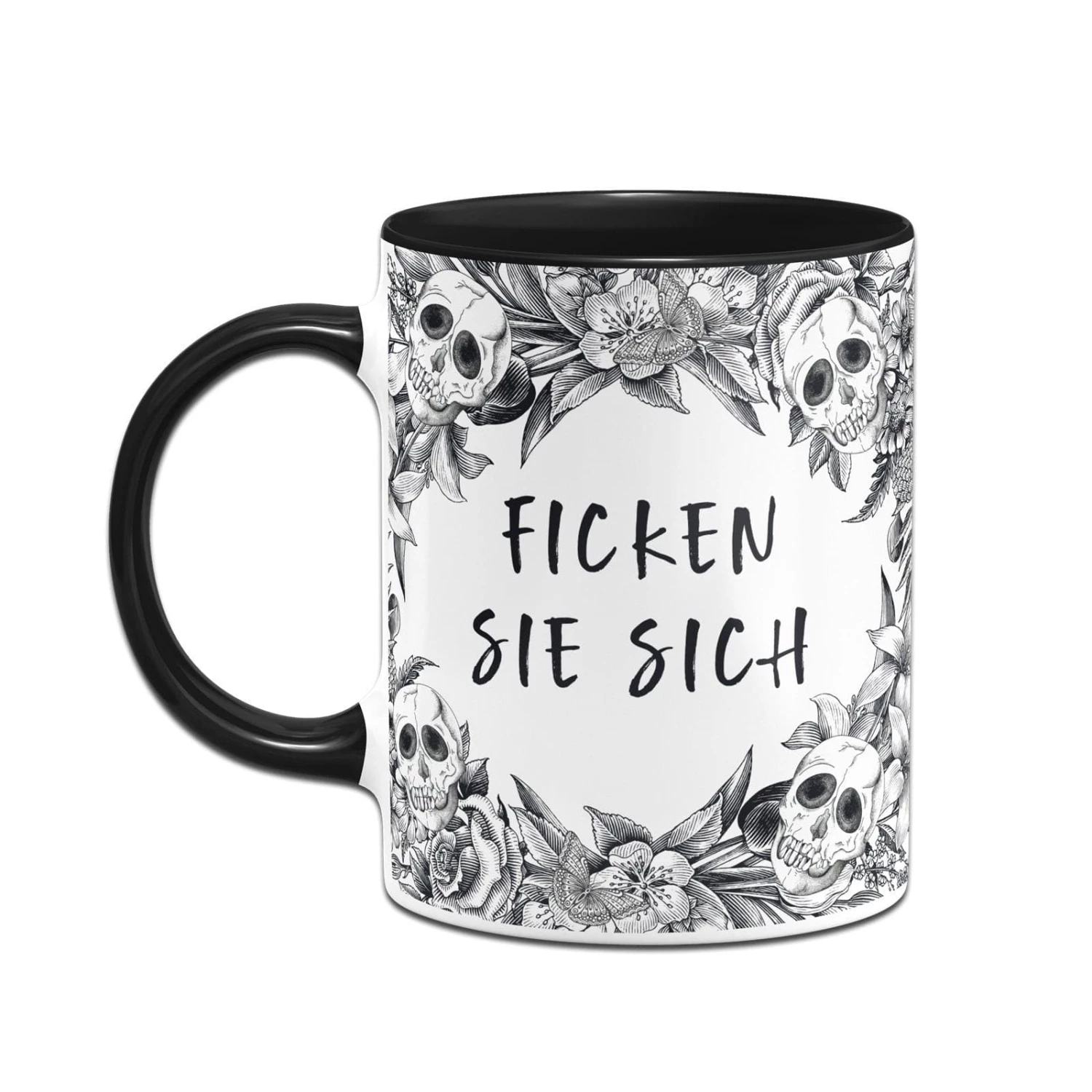 Tasse - Ficken Sie Sich - Skull Statement 2 Tasse - Ficken Sie Sich - Skull Statement – Bild 2