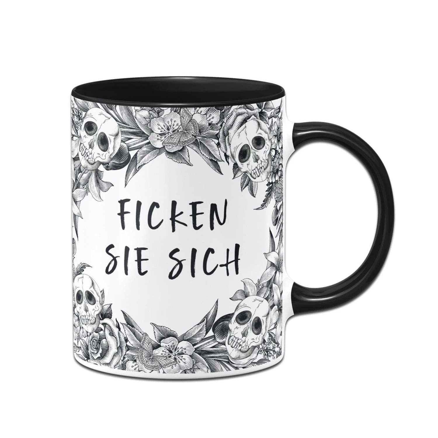 Tasse - Ficken Sie Sich - Skull Statement 1 Tasse - Ficken Sie Sich - Skull Statement