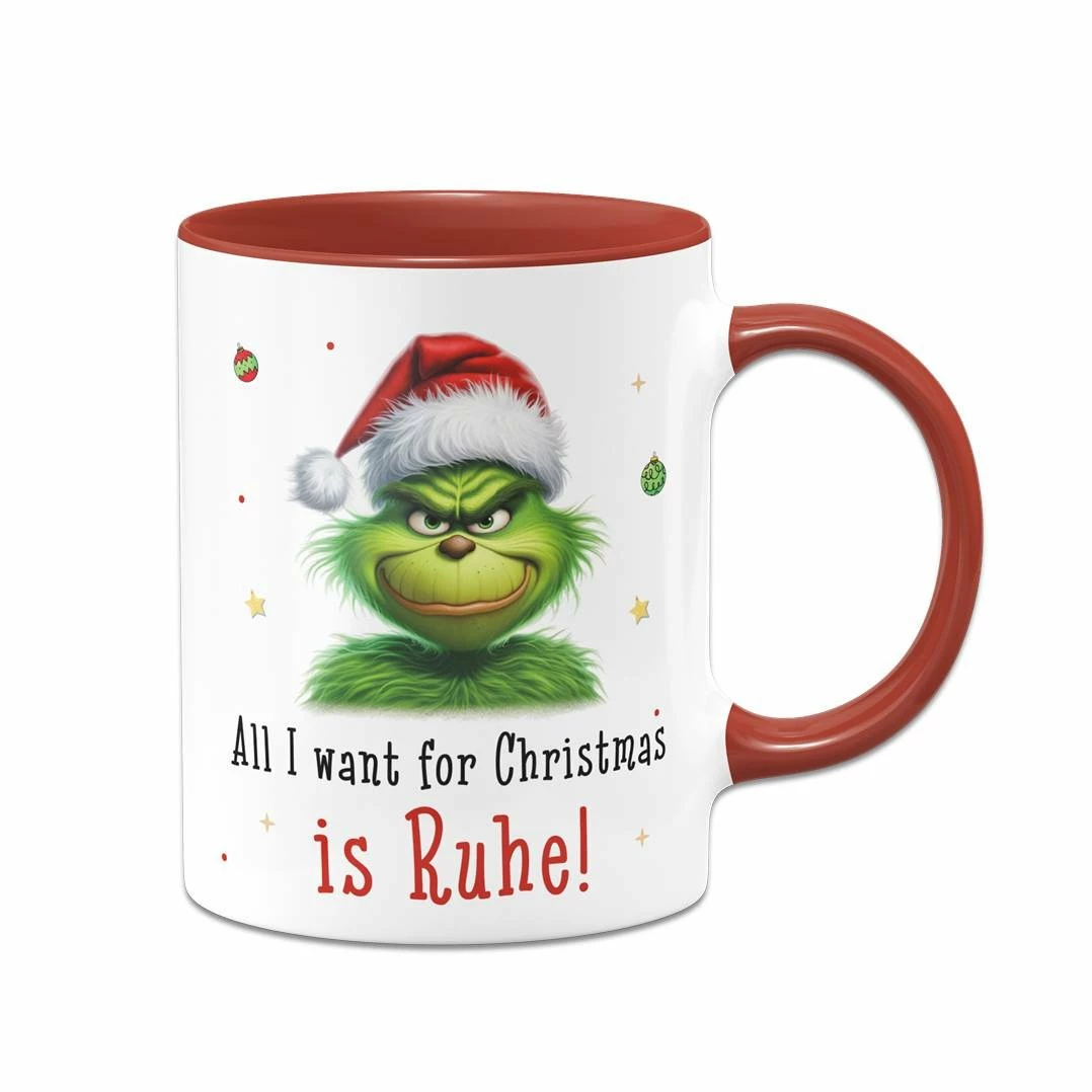 Tasse - Grinch - All I Want For Christmas Is Ruhe! (CS) 5 Tasse - Grinch - All I Want For Christmas Is Ruhe! (CS) – Bild 5
