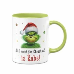 Tasse - Grinch - All I Want For Christmas Is Ruhe! (CS) 11 Tasse - Grinch - All I Want For Christmas Is Ruhe! (CS) -Becher Geschäft bild tasse grinch all i want for christmas is ruhe cs 915489