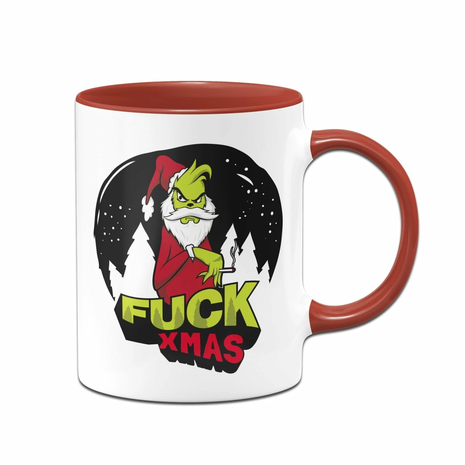 Tasse - Grinch - Fuck Xmas 7 Tasse - Grinch - Fuck Xmas – Bild 7