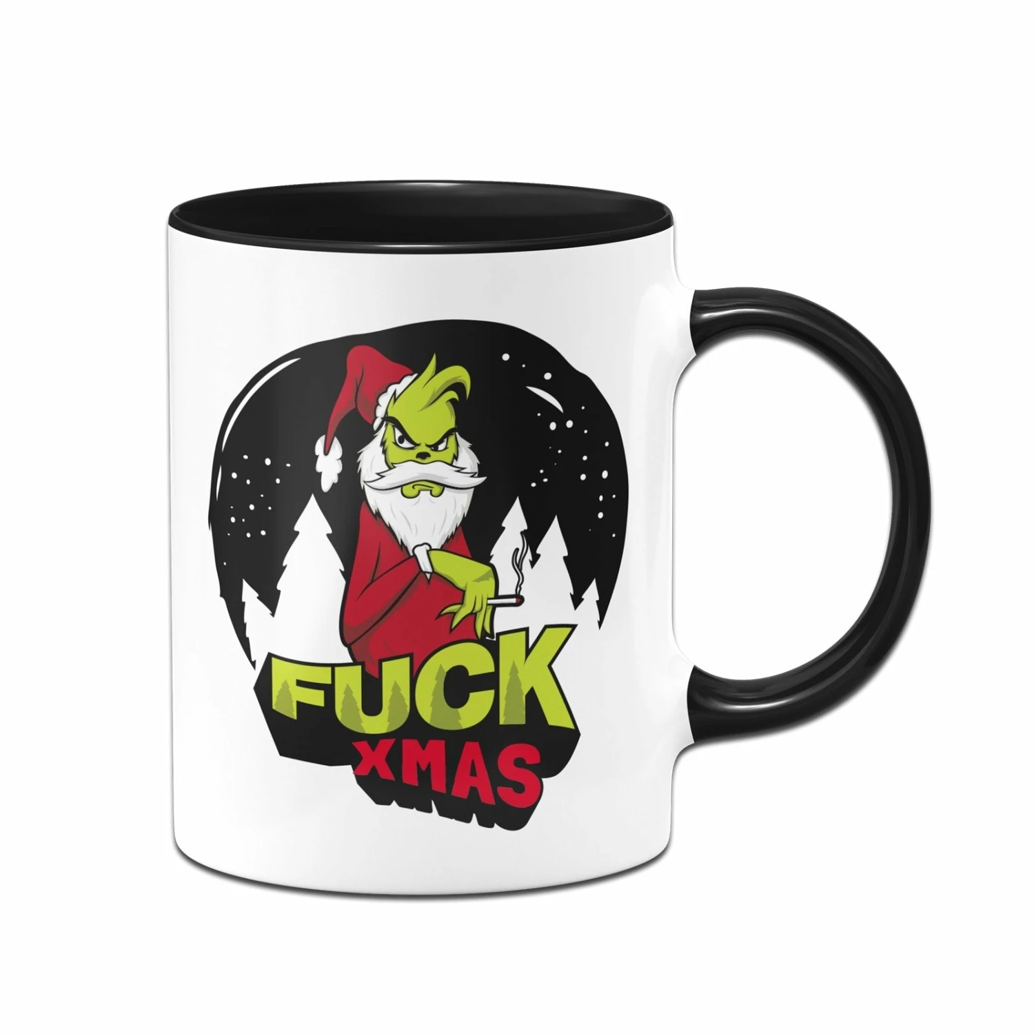 Tasse - Grinch - Fuck Xmas 3 Tasse - Grinch - Fuck Xmas – Bild 3
