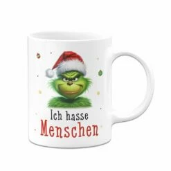 Tasse - Grinch - Ich Hasse Menschen (CS) 15 Tasse - Grinch - Ich Hasse Menschen (CS) -Becher Geschäft bild tasse grinch ich hasse menschen cs 797519