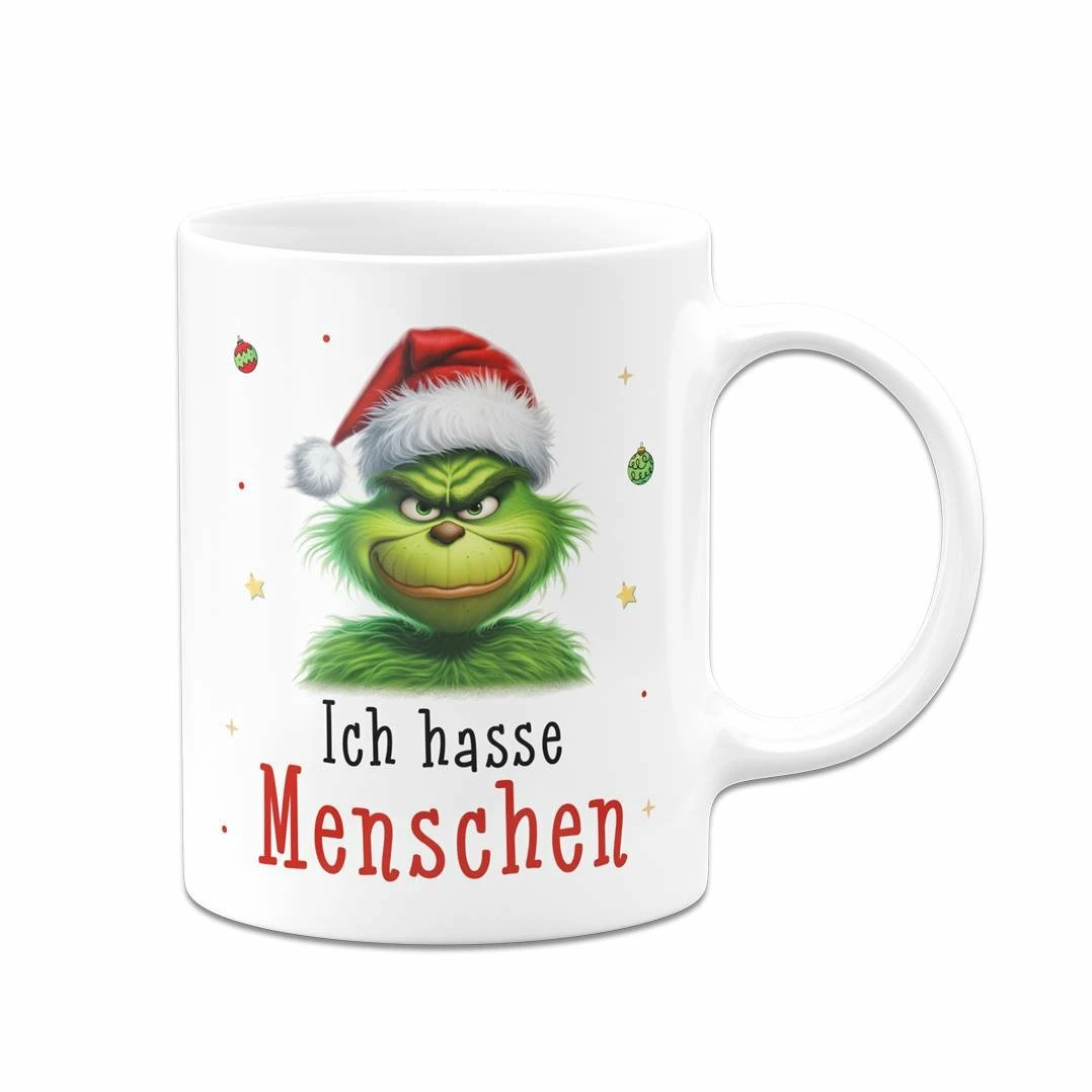 Tasse - Grinch - Ich Hasse Menschen (CS) 7 Tasse - Grinch - Ich Hasse Menschen (CS) – Bild 7