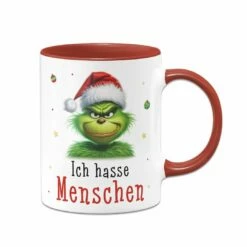 Tasse - Grinch - Ich Hasse Menschen (CS) 13 Tasse - Grinch - Ich Hasse Menschen (CS) -Becher Geschäft bild tasse grinch ich hasse menschen cs 822908