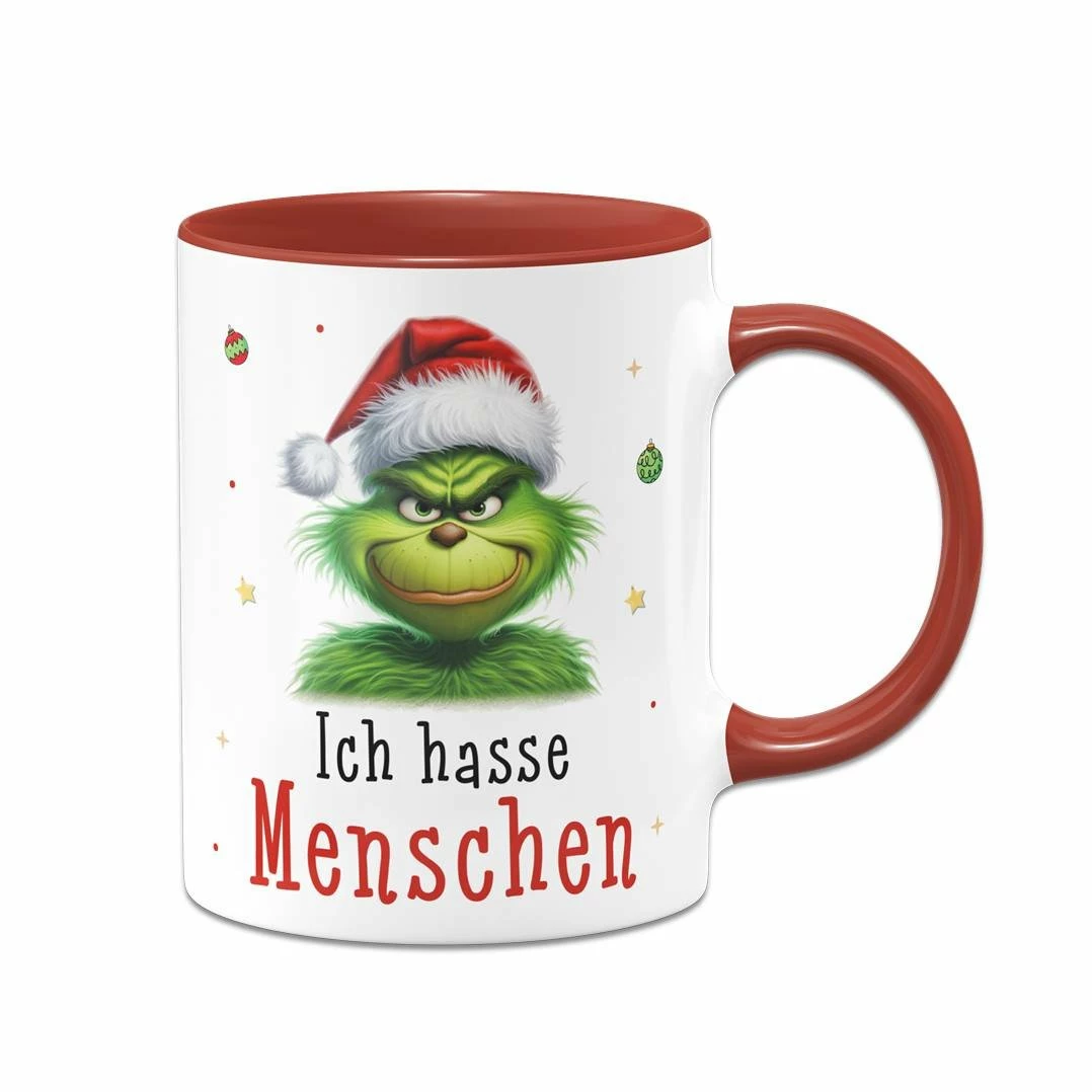Tasse - Grinch - Ich Hasse Menschen (CS) 5 Tasse - Grinch - Ich Hasse Menschen (CS) – Bild 5