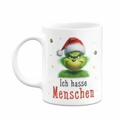 Tasse - Grinch - Ich Hasse Menschen (CS) 16 Tasse - Grinch - Ich Hasse Menschen (CS) -Becher Geschäft bild tasse grinch ich hasse menschen cs 970320