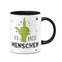 Tasse - Grinch - Ich Hasse Menschen (Mittelfinger) 11 Tasse - Grinch - Ich Hasse Menschen (Mittelfinger) -Becher Geschäft bild tasse grinch ich hasse menschen mittelfinger 114442