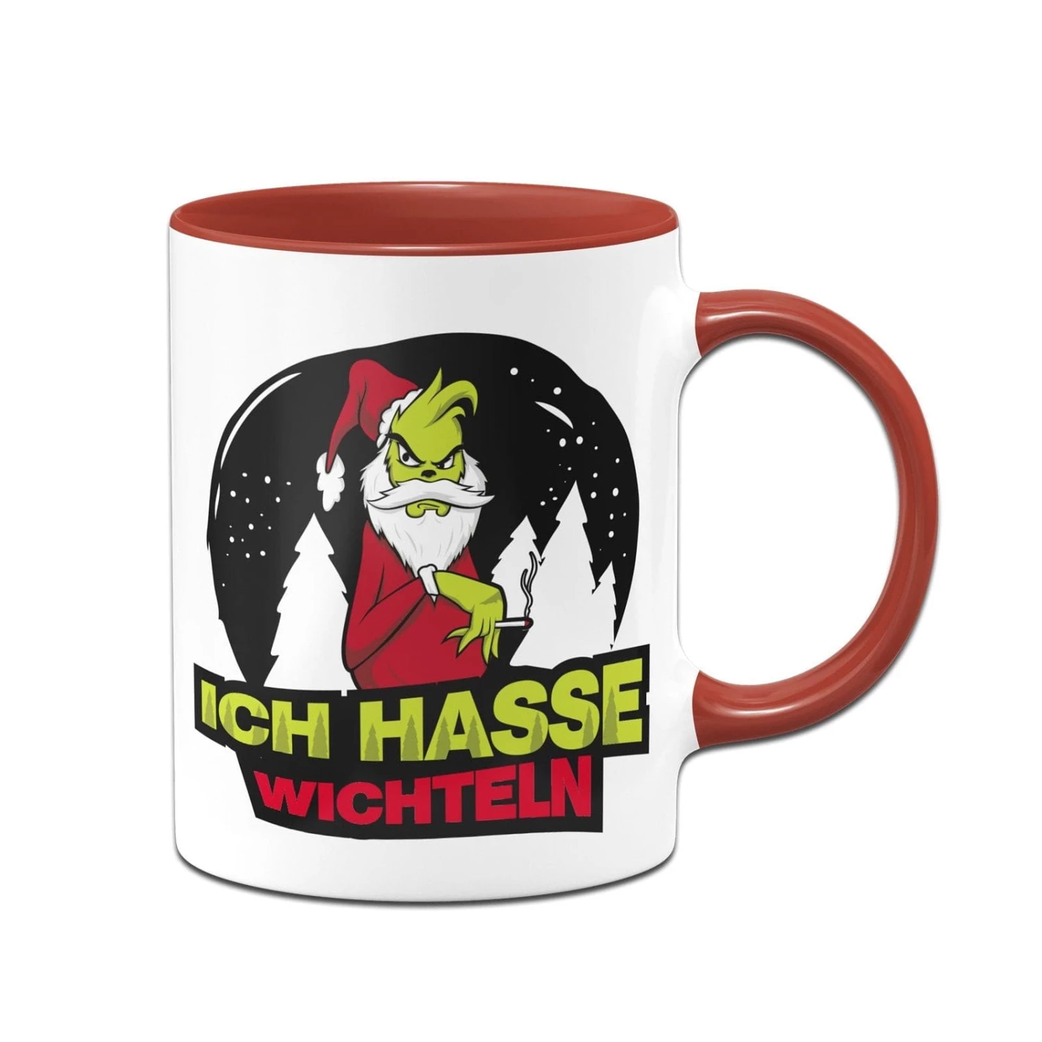 Tasse - Grinch - Ich Hasse Wichteln 7 Tasse - Grinch - Ich Hasse Wichteln – Bild 7