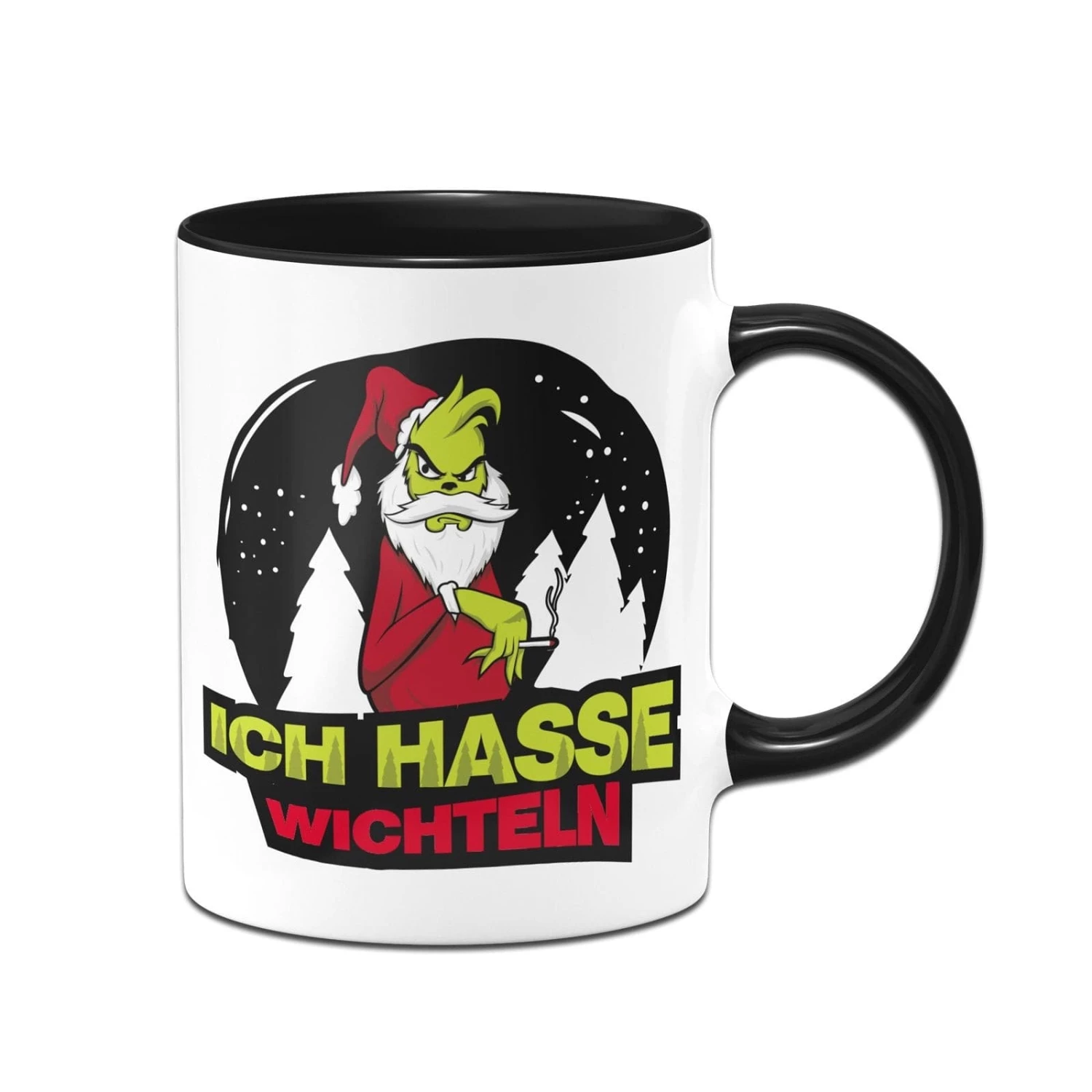 Tasse - Grinch - Ich Hasse Wichteln 3 Tasse - Grinch - Ich Hasse Wichteln – Bild 3