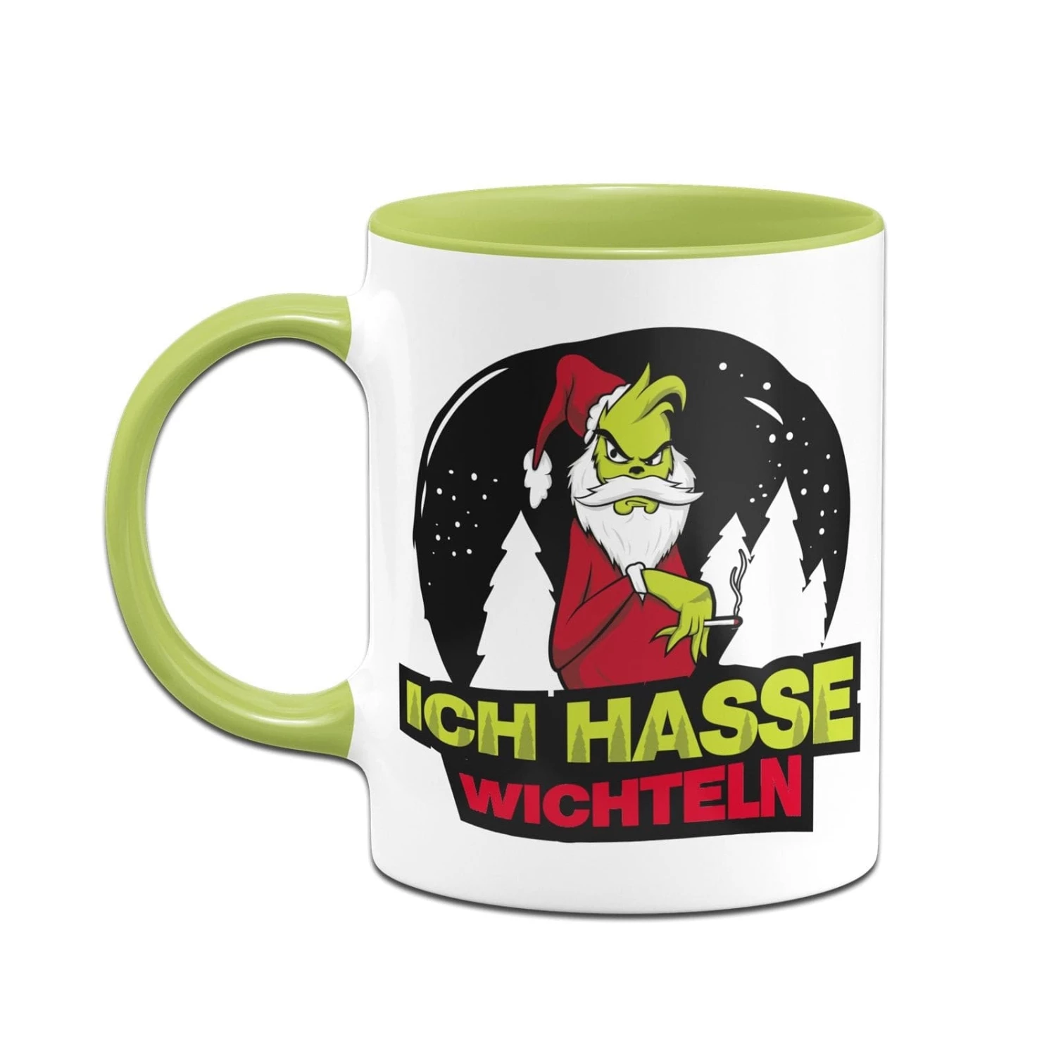 Tasse - Grinch - Ich Hasse Wichteln 2 Tasse - Grinch - Ich Hasse Wichteln – Bild 2
