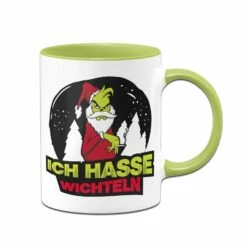 Tasse - Grinch - Ich Hasse Wichteln
