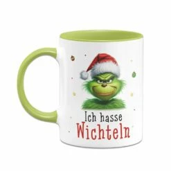 Tasse - Grinch - Ich Hasse Wichteln (CS) 12 Tasse - Grinch - Ich Hasse Wichteln (CS) -Becher Geschäft bild tasse grinch ich hasse wichteln cs 117226