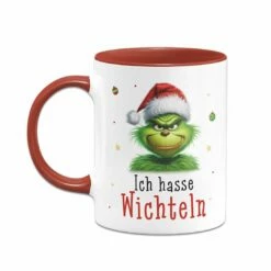 Tasse - Grinch - Ich Hasse Wichteln (CS) 14 Tasse - Grinch - Ich Hasse Wichteln (CS) -Becher Geschäft bild tasse grinch ich hasse wichteln cs 563083
