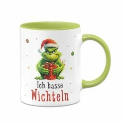 Tasse - Grinch - Ich Hasse Wichteln (Geschenk)