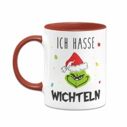 Tasse - Grinch - Ich Hasse Wichteln (Gesicht) 16 Tasse - Grinch - Ich Hasse Wichteln (Gesicht) -Becher Geschäft bild tasse grinch ich hasse wichteln gesicht 162133