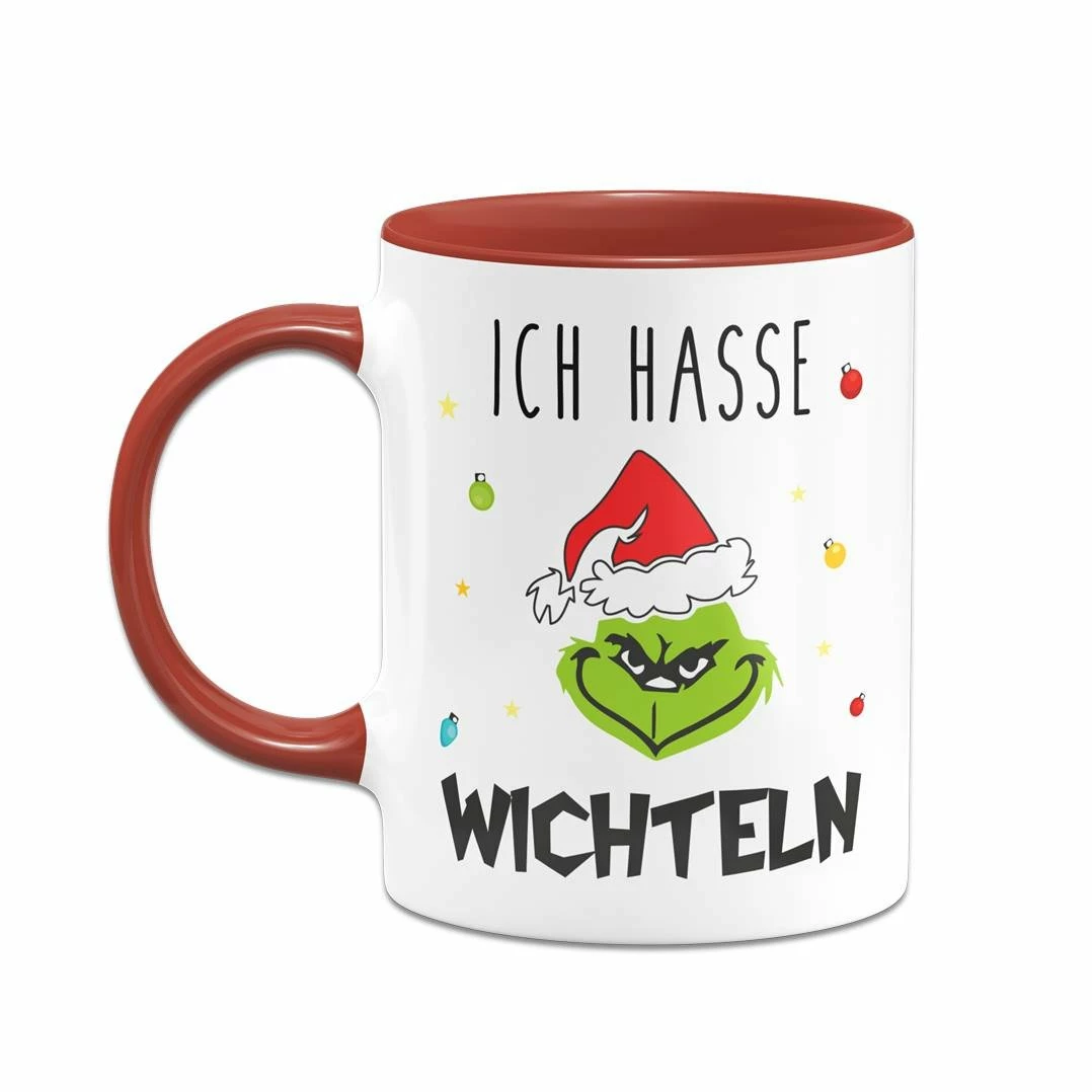 Tasse - Grinch - Ich Hasse Wichteln (Gesicht) 8 Tasse - Grinch - Ich Hasse Wichteln (Gesicht) – Bild 8