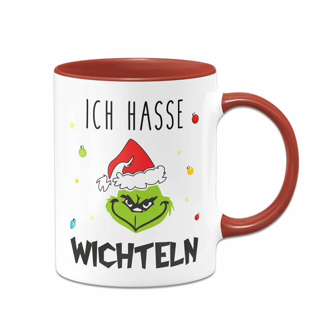 Tasse - Grinch - Ich Hasse Wichteln (Gesicht) 7 Tasse - Grinch - Ich Hasse Wichteln (Gesicht) – Bild 7