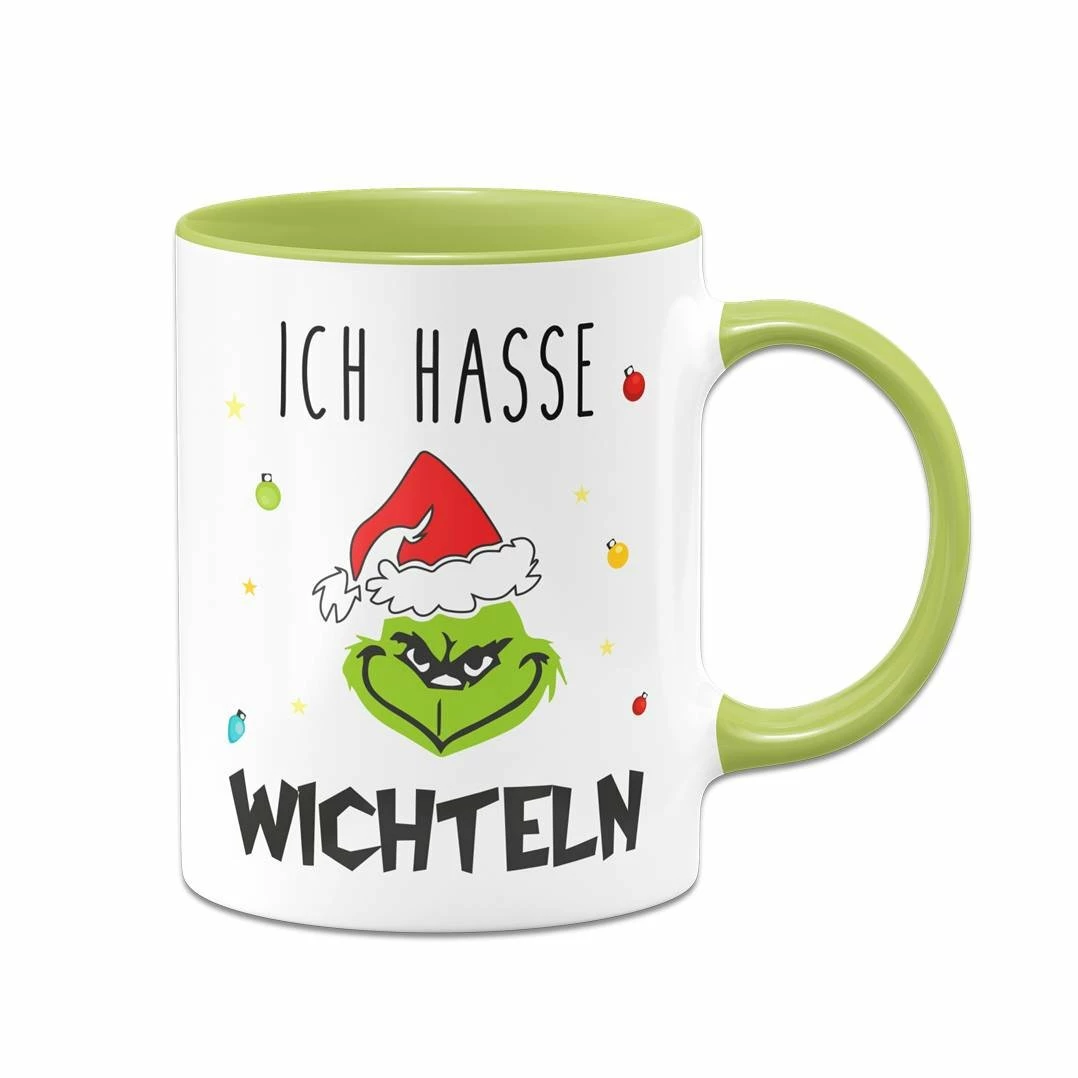 Tasse - Grinch - Ich Hasse Wichteln (Gesicht) 1 Tasse - Grinch - Ich Hasse Wichteln (Gesicht)