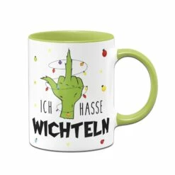 Tasse - Grinch - Ich Hasse Wichteln (Mittelfinger) 11 Tasse - Grinch - Ich Hasse Wichteln (Mittelfinger) -Becher Geschäft bild tasse grinch ich hasse wichteln mittelfinger 712760