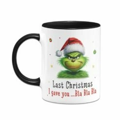 Tasse - Grinch - Last Christmas I Gave You ... Bla Bla Bla (CS) 12 Tasse - Grinch - Last Christmas I Gave You ... Bla Bla Bla (CS) -Becher Geschäft bild tasse grinch last christmas i gave you bla bla bla cs 326046