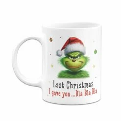 Tasse - Grinch - Last Christmas I Gave You ... Bla Bla Bla (CS) 16 Tasse - Grinch - Last Christmas I Gave You ... Bla Bla Bla (CS) -Becher Geschäft bild tasse grinch last christmas i gave you bla bla bla cs 768703