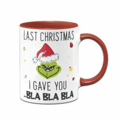 Tasse - Grinch - Last Christmas I Gave You ... Bla Bla Bla (Gesicht) 15 Tasse - Grinch - Last Christmas I Gave You ... Bla Bla Bla (Gesicht) -Becher Geschäft bild tasse grinch last christmas i gave you bla bla bla gesicht 569323