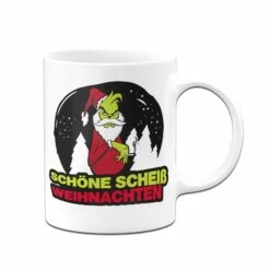 Tasse - Grinch - Schöne Scheiß Weihnachten -Becher Geschäft bild tasse grinch schone scheiss weihnachten 112135