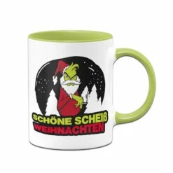 Tasse - Grinch - Schöne Scheiß Weihnachten