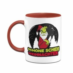Tasse - Grinch - Schöne Scheiß Weihnachten -Becher Geschäft bild tasse grinch schone scheiss weihnachten 676514