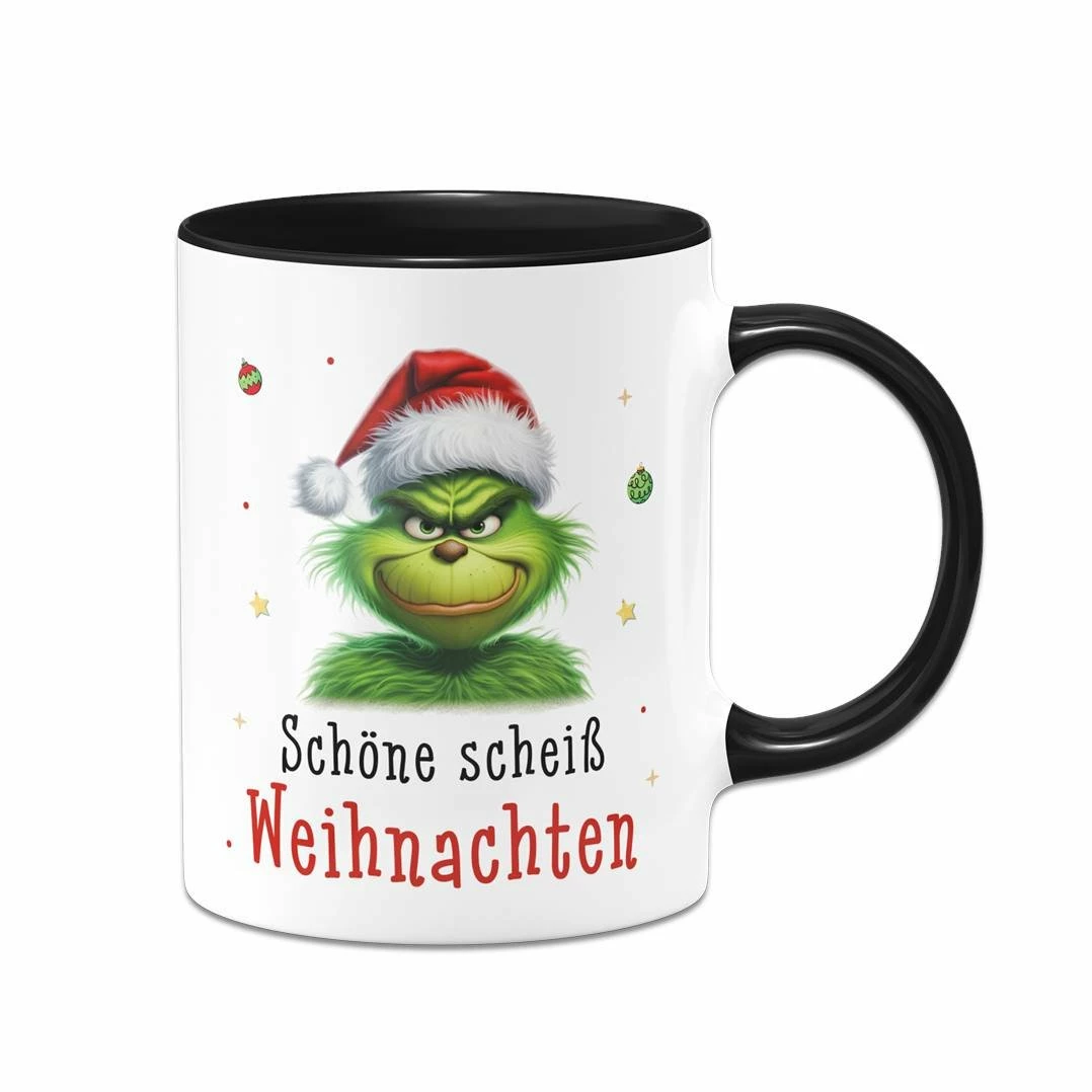 Tasse - Grinch - Schöne Scheiß Weihnachten (CS) 1 Tasse - Grinch - Schöne Scheiß Weihnachten (CS)