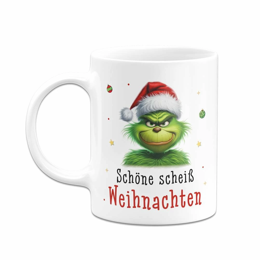 Tasse - Grinch - Schöne Scheiß Weihnachten (CS) 8 Tasse - Grinch - Schöne Scheiß Weihnachten (CS) – Bild 8